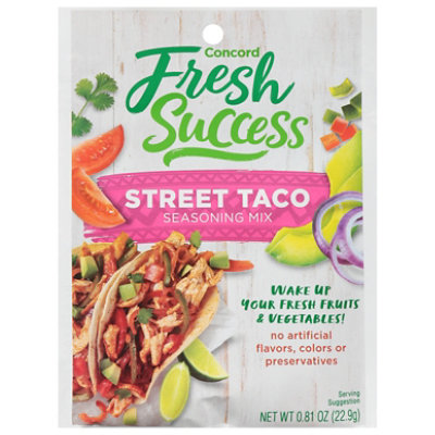 Concord Street Taco Seasoning Mix - .81 Oz