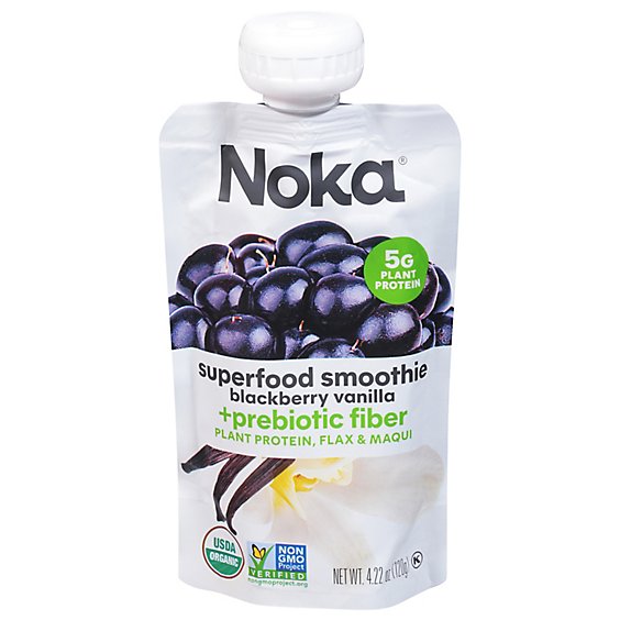 Noka Smoothie Blackberry Vanilla - 4.22 Oz