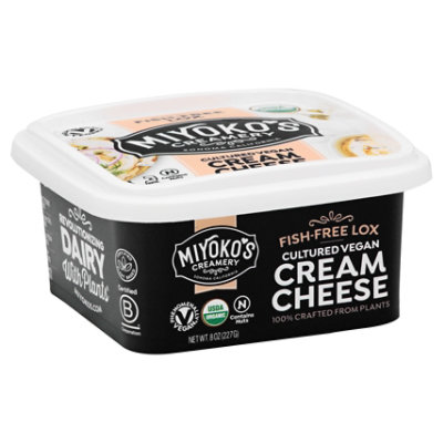 Miyokos Cream Cheese Vegan Unlox Your Dream - 8 Oz - safeway