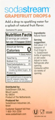 SodaStream Fruit Drops Grapefruit - 1.36 Fl. Oz. - Image 6
