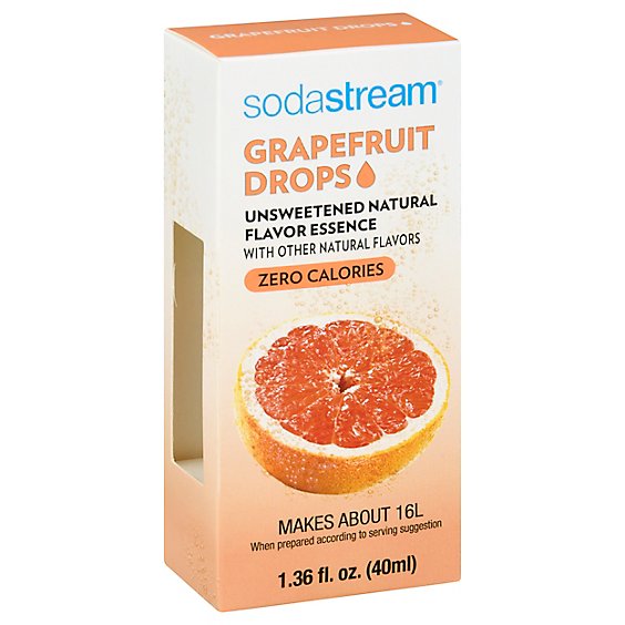 SodaStream Fruit Drops Grapefruit - 1.36 Fl. Oz.
