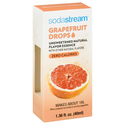 SodaStream Fruit Drops Grapefruit - 1.36 Fl. Oz.