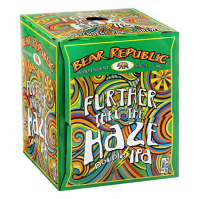 Bear Republic Further Thru The Haze In Cans - 4-16 Fl. Oz.