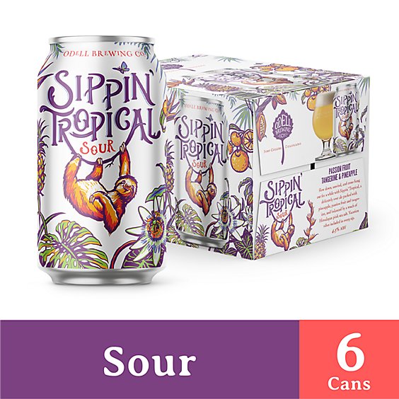 Odell Brewing Sippin Tropical Cans - 6-12 Fl. Oz.