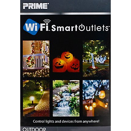 Prime Wifi Smart Outlets Outdoor 2 Outlet - Each - Image 3