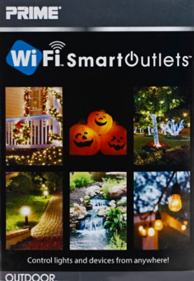 Prime Wifi Smart Outlets Outdoor 2 Outlet - Each - Image 3