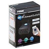 Prime Wifi Smart Outlets Outdoor 2 Outlet - Each - Image 1