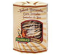 Charras Tostadas Corn Baked Traditional - 8.5 Oz