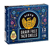Siete Grain Free Taco Shells - 12 Count