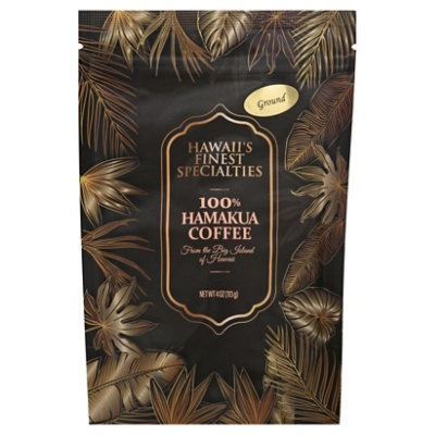 Hawaiian Coffee Connection Coffee Ground Hamakua 4 Oz Safeway