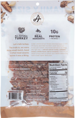 Country Archer Jerky Turkey Hickory Smkd - 7 Oz - Image 5