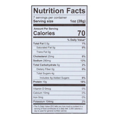 Country Archer Jerky Turkey Hickory Smkd - 7 Oz - Image 3