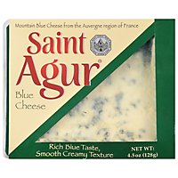 Saint Agur Wedge In Tray Blue Cheese - 4.5 Oz - Image 3