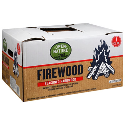 Open Nature Firewood Boxed - 1 Cu. Ft.