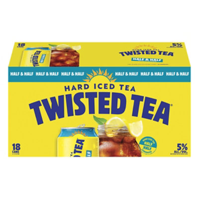 Twisted Tea Hard Iced Tea Half & Half Cans - 18-12 Fl. Oz. - Image 3