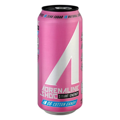 Ashoc Cotton Candy Energy Drink - 16 Fl. Oz. - Image 1