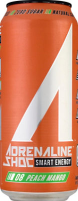 Ashoc Peach Mango Energy Drink - 16 Fl. Oz. - Image 2