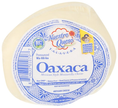 Nuestro Queso Talavera Oaxaca Cheese - 10 Oz - Image 1