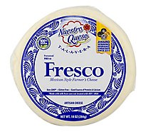 Nuestro Queso Talavera Fresco Cheese - 10 Oz