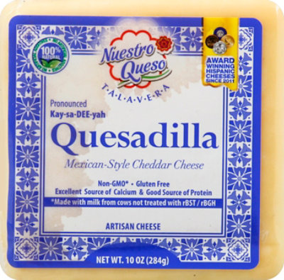 Nuestro Queso Talavera Quesadilla Cheese - 10 Oz - Image 2