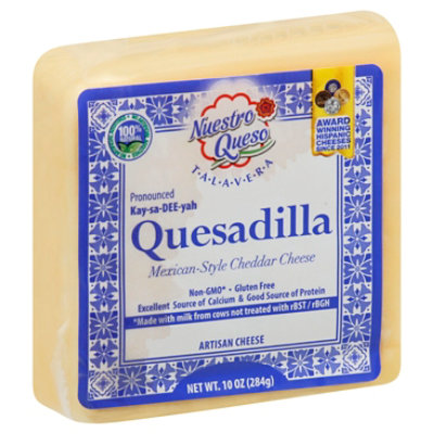 Nuestro Queso Talavera Quesadilla Cheese - 10 Oz - Image 1