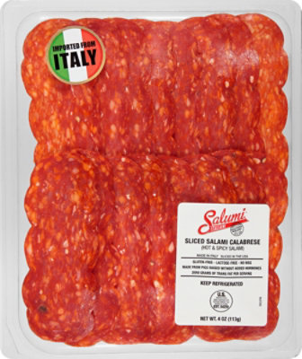 Salumi Italiani Salame Calabrese Sliced - 4 Oz - Image 2