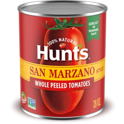 Hunt's San Marzano Style Whole Peeled Tomatoes Original - 28 Oz - Image 1