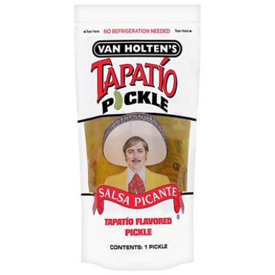Van Holten Pickle Tapatio - Each