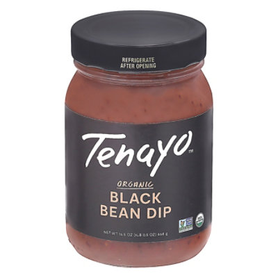 Tenayo Dip Black Bean Organic - 16.5 Oz