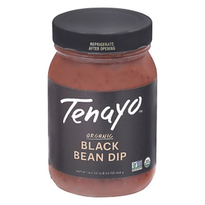 Tenayo Dip Black Bean Organic - 16.5 Oz