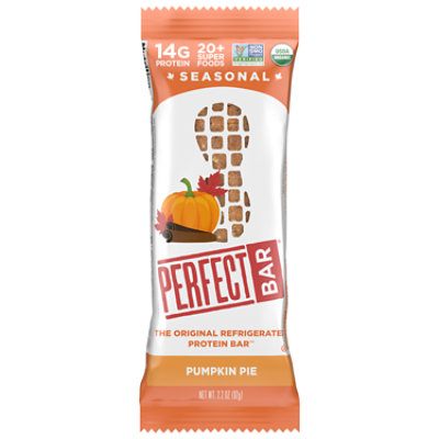 Perfect Bar Organic Protein Refrigerated Pumpkin Pie - 2.5 Oz