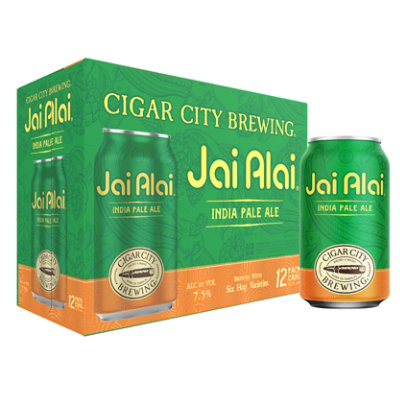 Cigar City Jai Alai IPA In Can - 12-12 Oz - Image 1