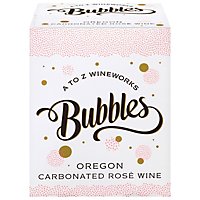 A To Z Bubble Sparkling Rose Can Wine - 250 Ml - Image 3