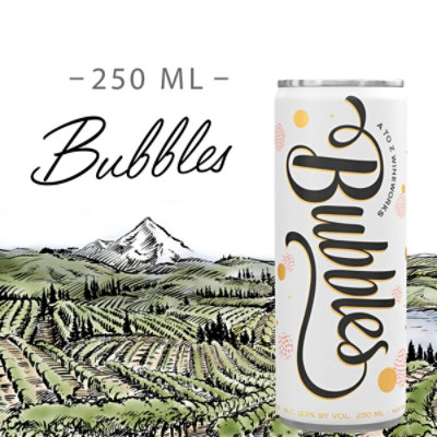 A To Z Bubble Sparkling Rose Can Wine - 250 Ml