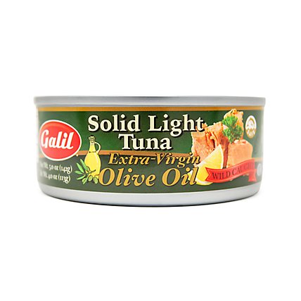 Galil Tuna In Extra Virgin Olive Oil - 5 Oz - Image 1