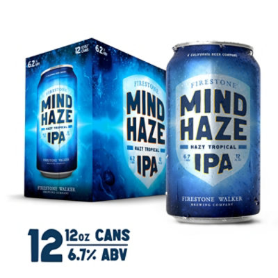 Firestone Walker Mind Haze Ipa In Cans - 12-12 Fl. Oz. - Image 2