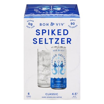 Bon & Viv Spiked Seltzer Classic In Cans - 6-12 Fl. Oz. - Image 3