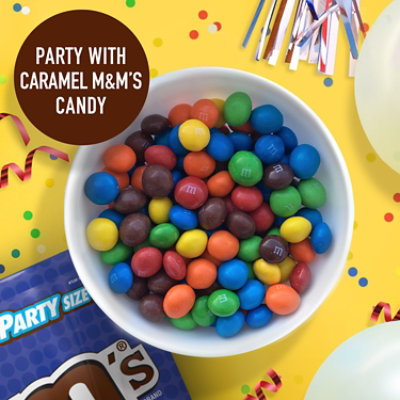 M&M'S Caramel Milk Chocolate Candy Party Size Bag - 34 Oz - Image 4