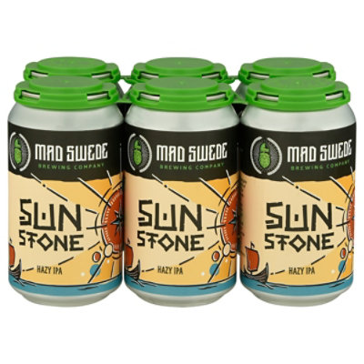 Mad Swede Sunstone Hazy Ipa In Cans - 6-12 Fl. Oz. - Image 3