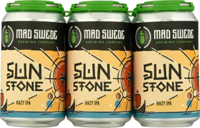 Mad Swede Sunstone Hazy Ipa In Cans - 6-12 Fl. Oz. - Image 2