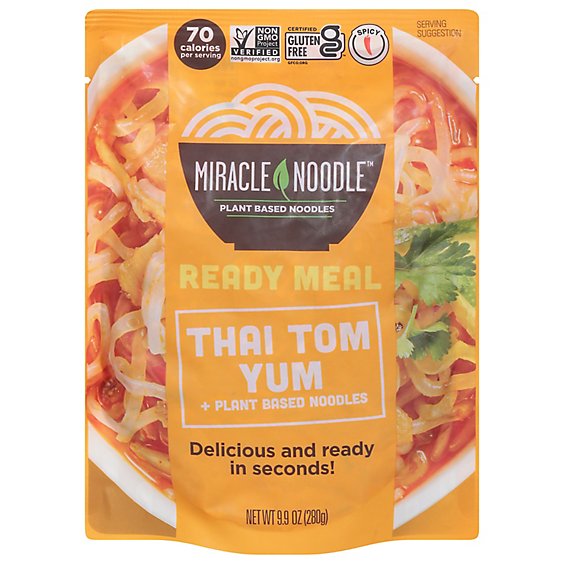 Miracle Noodle Meal Ready To Eat Thai Tom Yum - 8.5 Oz