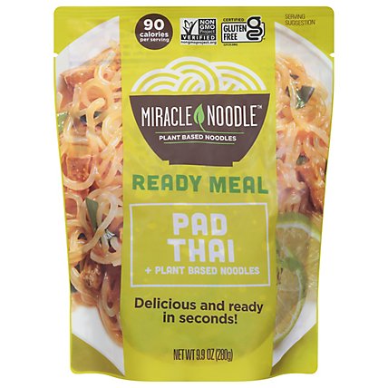 Miracle Noodle Meal Ready To Eat Pad Thai - 10 Oz - Image 1