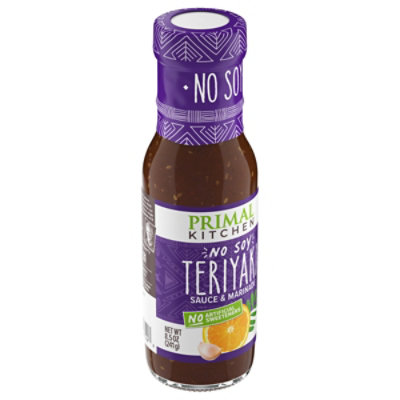 Primal Kitchen No Soy Organic Teriyaki Sauce & Marinade - 8.5 Oz - Image 2
