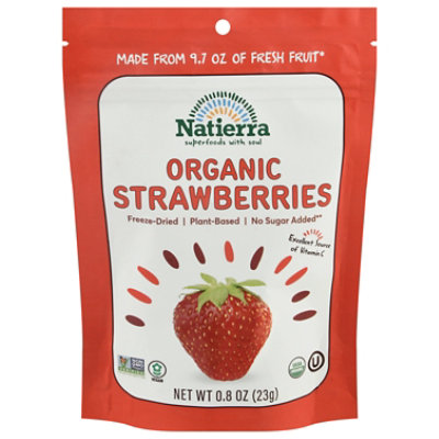 Natierra Freeze Dried Strawberry OG2 - 0.8 Oz - Image 1