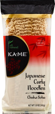 KA ME Noodles Japanese Curly Soba Chuka - 5 Oz - Image 2