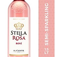 Stella Rosa Wine Rose Semi Sweet IL Conte - 1.5 Liter