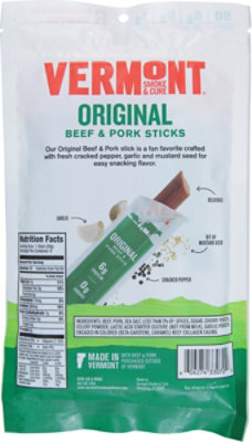 Vermont Smoke Sticks Beef Pork 6ct Pch - 6 Oz - Image 6