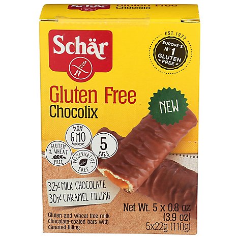 Schar Chocolix Gluten Free - 5-0.8 Oz