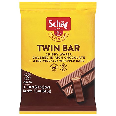 Schar Bars Twin - 2.3 Oz