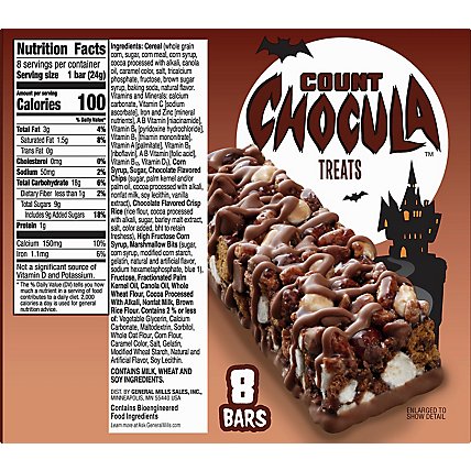 Count Chocula Snack Bars Chocolate Marshmallow - 8-.85 Oz - Image 6